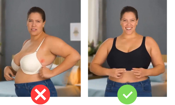 Soutien-gorge gainant sans fil-EMIIL